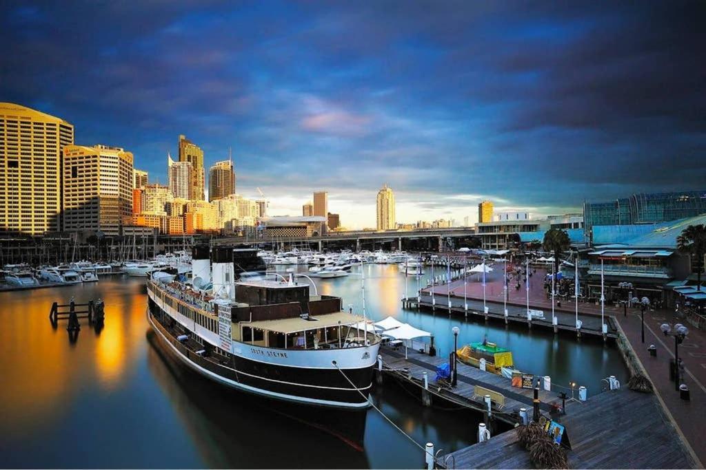 Luxe Ensuite Double Room - Ac - Next To Central&Cbd - Near Darling Harbour& Chinatown& Usyd& Uts ซิดนีย์ ภายนอก รูปภาพ