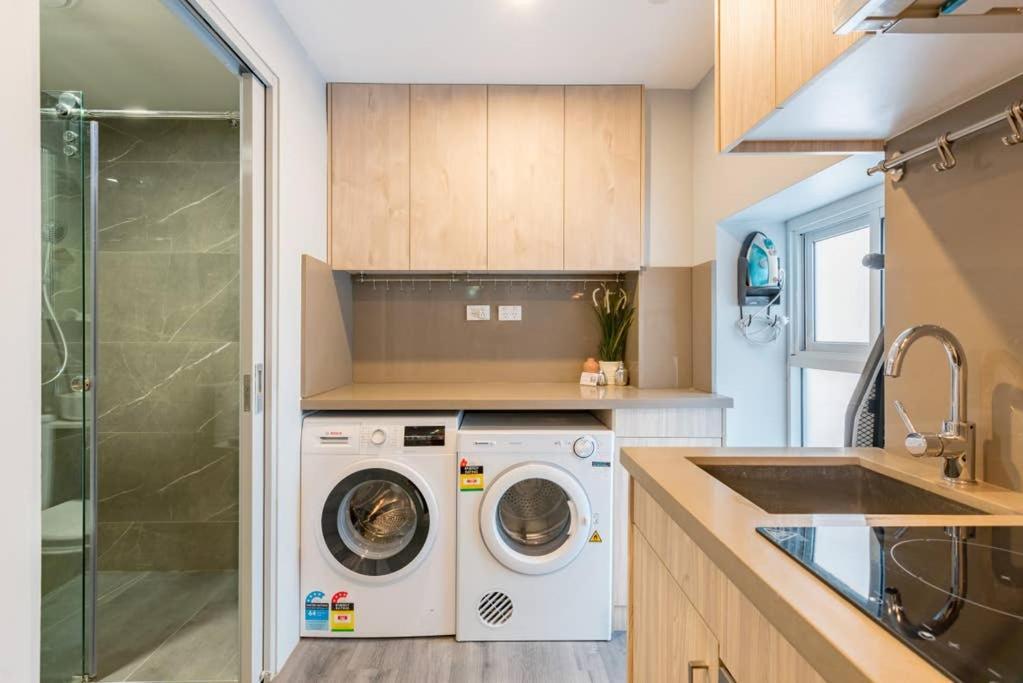 Luxe Ensuite Double Room - Ac - Next To Central&Cbd - Near Darling Harbour& Chinatown& Usyd& Uts ซิดนีย์ ภายนอก รูปภาพ